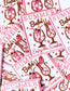 Summer Babe Iron-On Patch: Girly Cocktail Embroidered Applique