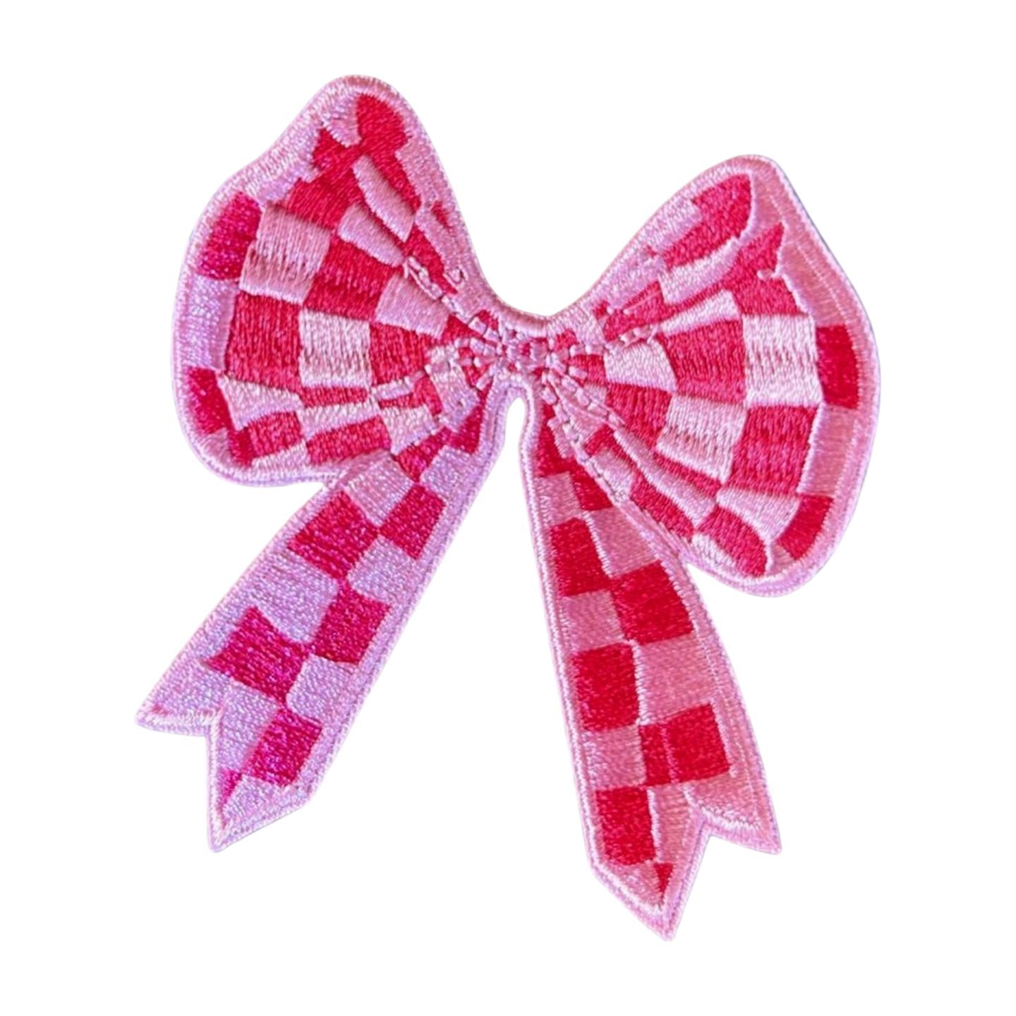 Pink Iron-On Patch Mystery Bag: Girly Embroidered & Sequin Patches