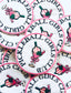 Pickleball Iron-On Patch: Dink It, Paddle, Flower & More