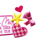 Excuse Me Iron On Patch - Girly Embroidered Applique