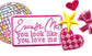 Excuse Me Iron On Patch - Girly Embroidered Applique