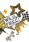 Wild and Free Iron-On Patch: Animal Print Applique