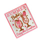 Summer Babe Iron-On Patch: Girly Cocktail Embroidered Applique
