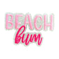 Beach Bum Iron On Patch, Retro Beach Bum Patch, Trendy Girl Patches, Trucker Hat Patches