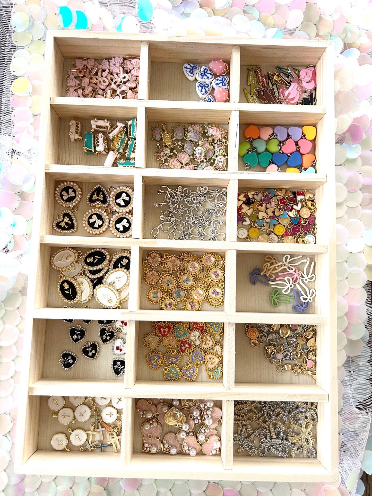Assorted Charms Bulk Mix: Gold & Zinc Alloy DIY Jewelry