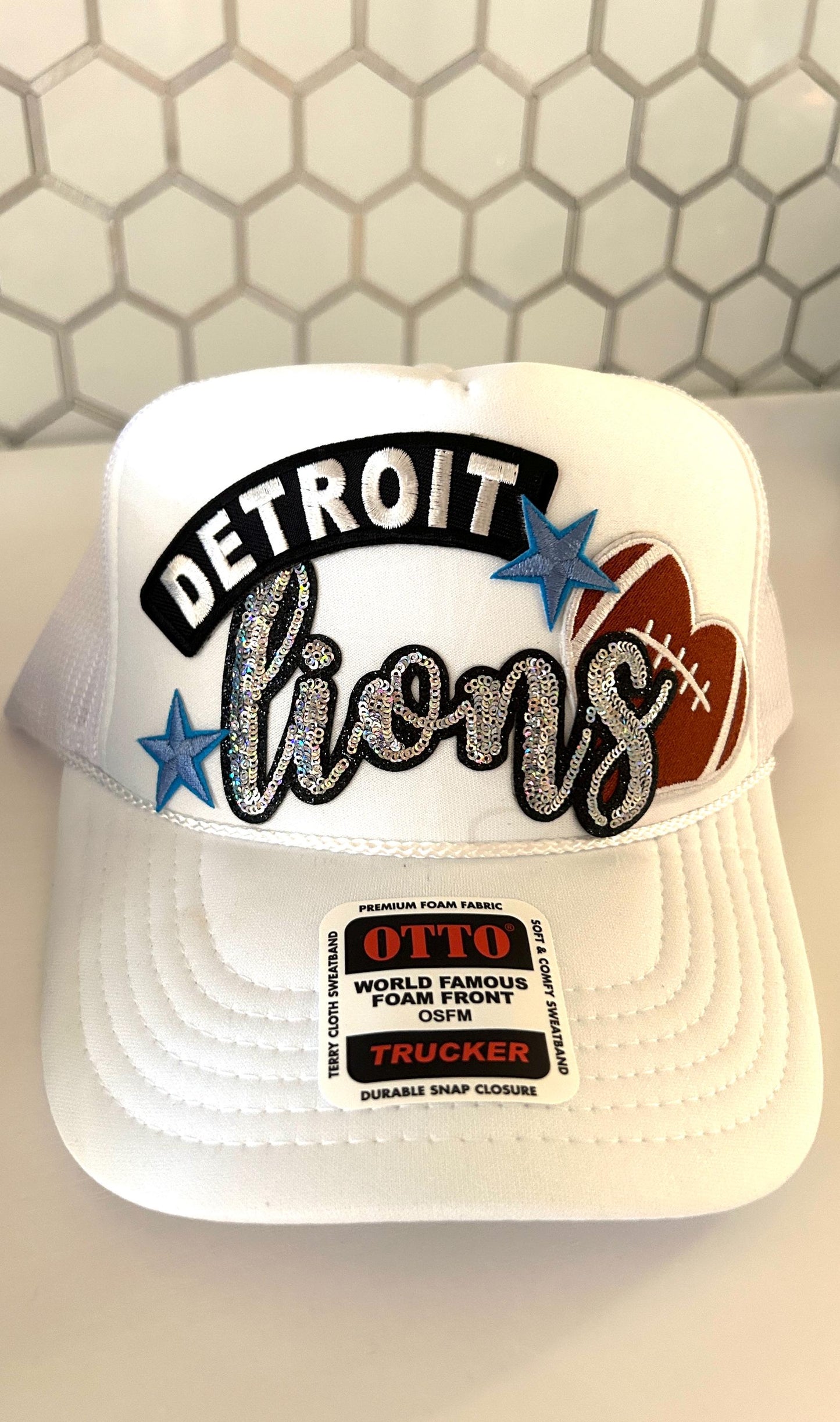 Custom Detroit Lions Denim Jacket: Women's Game Day Apparel