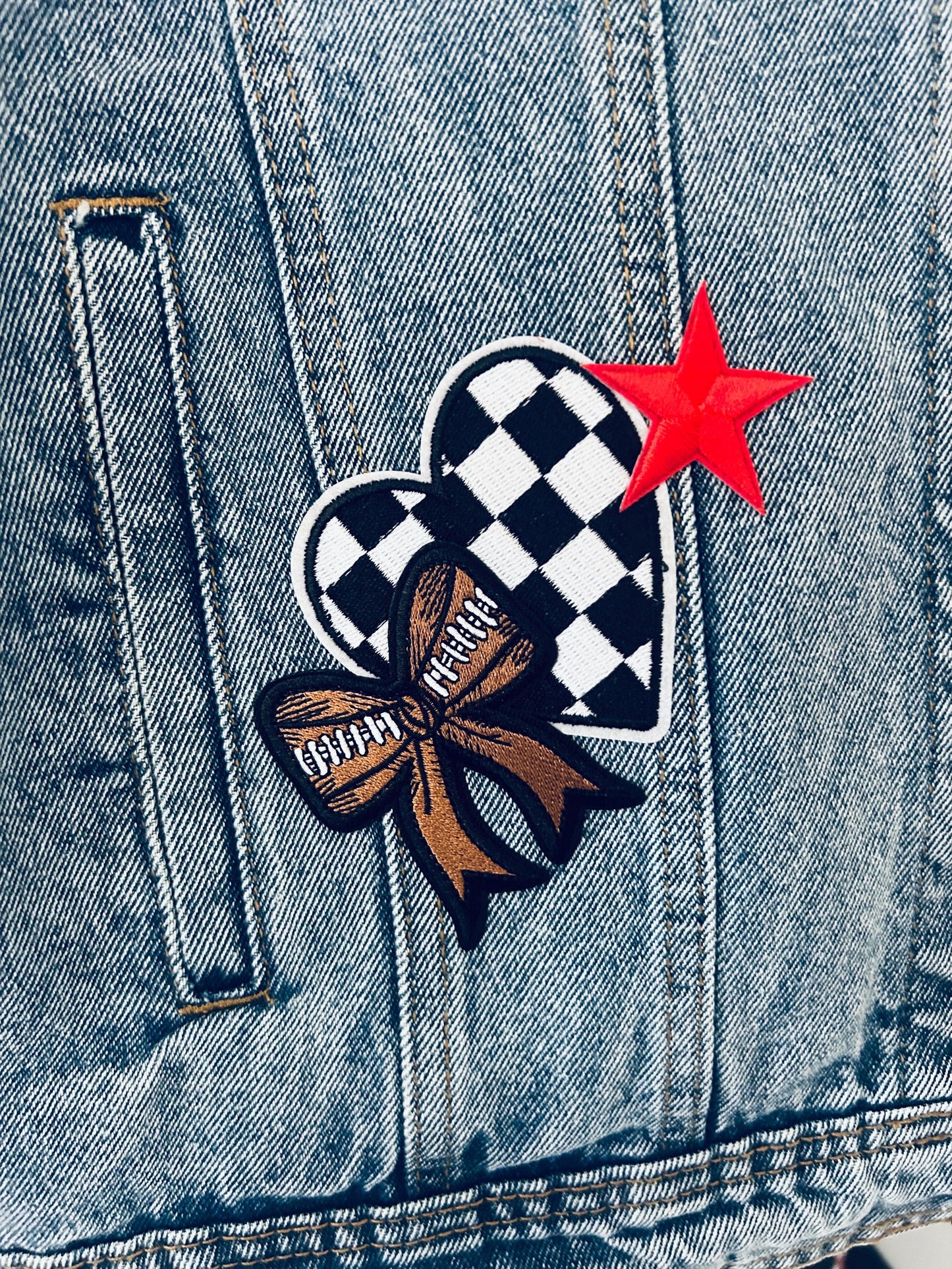 Custom Detroit Lions Denim Jacket: Women's Game Day Apparel