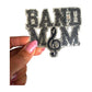 Band Mom Iron On Patch: Embroidered Marching Band Applique