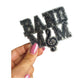 Band Mom Iron On Patch: Embroidered Marching Band Applique