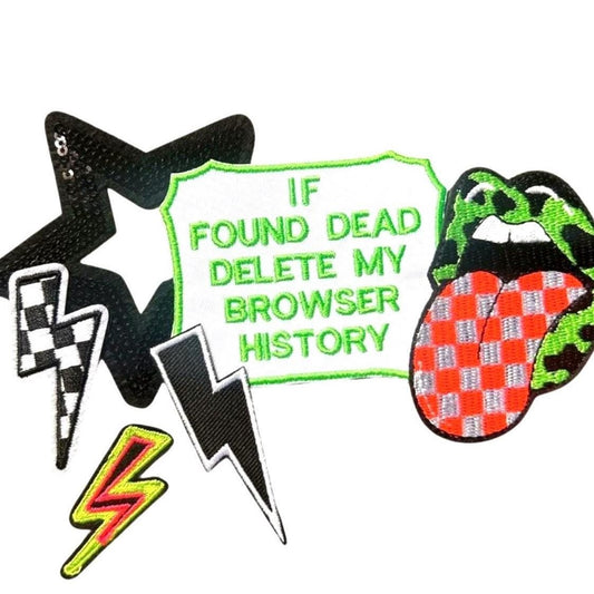 Funny Patches -  Embroidered Patches - Iron On Patches for Jackets - Adult Patches - Patch Bundles