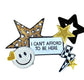 Funny 'I Can't Afford To Be Here' Iron On Patch