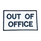 Out of Office Patch - Funny Patches -  Embroidered Patches - Iron On Patches for Jackets - Adult Patches - Patch Bundles - Vacation Patches