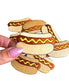 Hot Dog Patch, Iron On Hot Dog, Food Patches