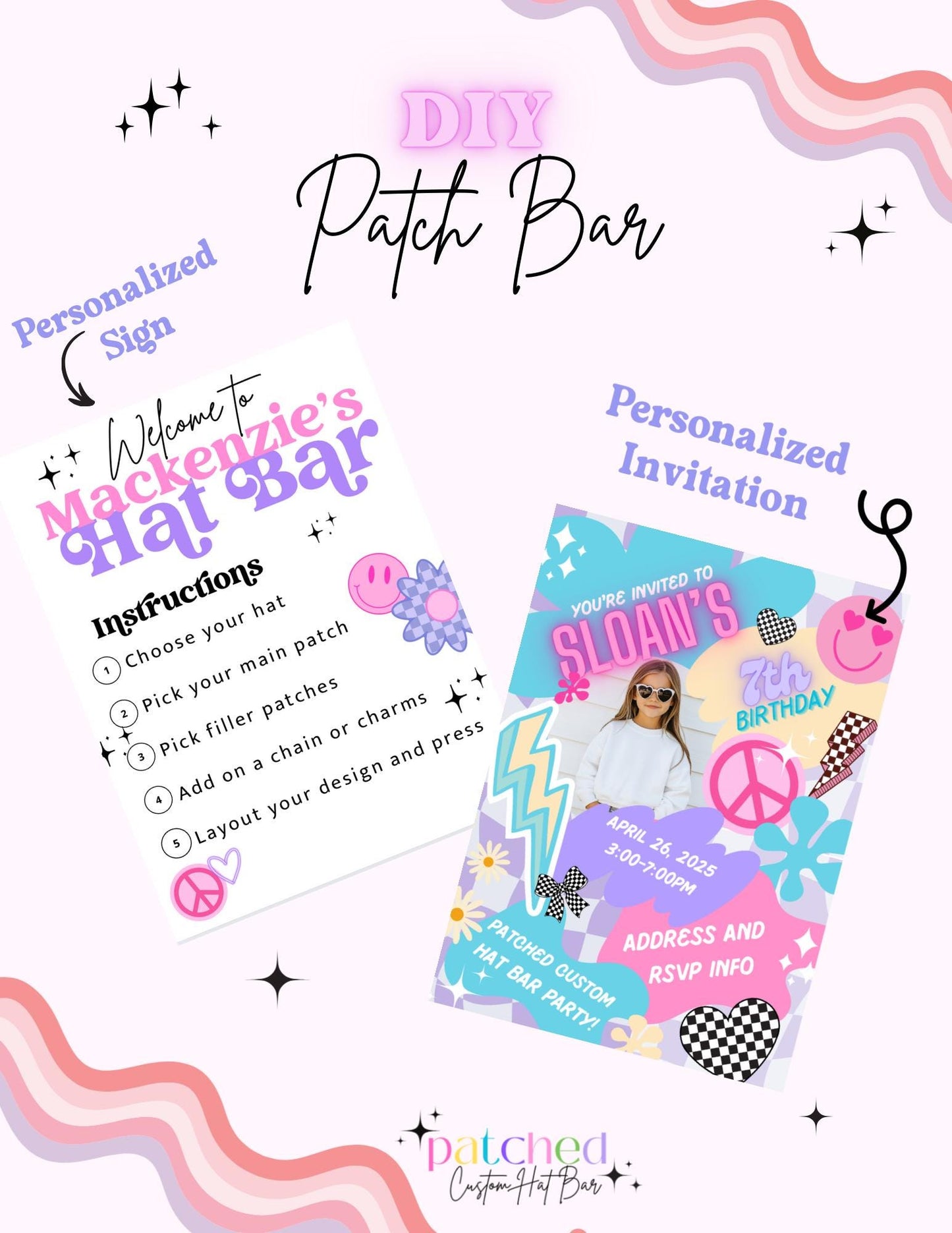 DIY Hat Patch Bar