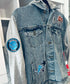 Custom Detroit Lions Denim Jacket: Women's Game Day Apparel