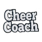 Cheer Coach Embroidered Iron On Patch: DIY Cheerleading Gift