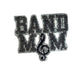Band Mom Iron On Patch: Embroidered Marching Band Applique