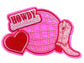 Howdy Sweetheart Patch, Western Girl Patch