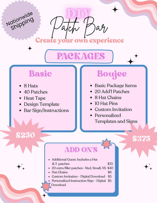 DIY Hat Patch Bar