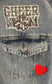 Cheer Mom Iron-On Patch: Embroidered Jacket & Hat Applique
