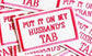 Funny Iron On Patch Bundle: 'Put It On My Husband's Tab' & More