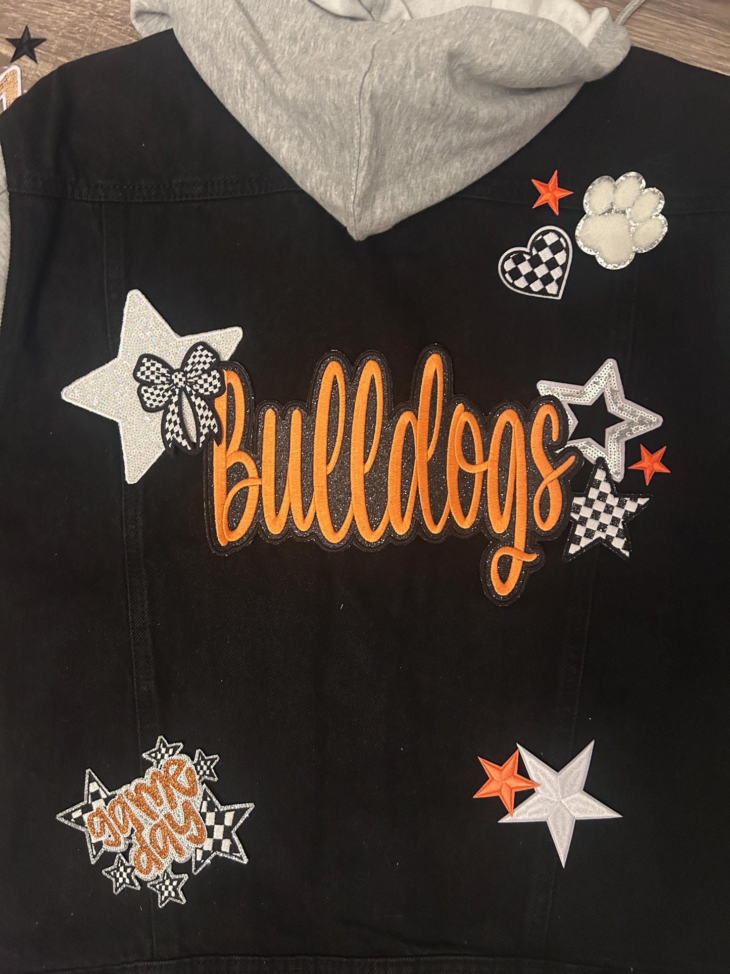 Game Day Iron On Embroidered Patch: Sports Fan Apparel