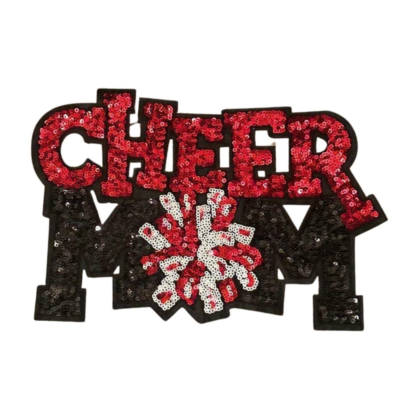 Cheer Patch Bundle – Embroidered Sequin Cheerleading Appliques