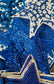 Blue Iron On Patches, Bundle of Blue Patches, Filler Patches