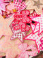 Pink Embroidered Patches: Stars, Hearts, Lightning Bolts – Iron-On Bundle