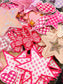 Pink Embroidered Patches: Stars, Hearts, Lightning Bolts – Iron-On Bundle