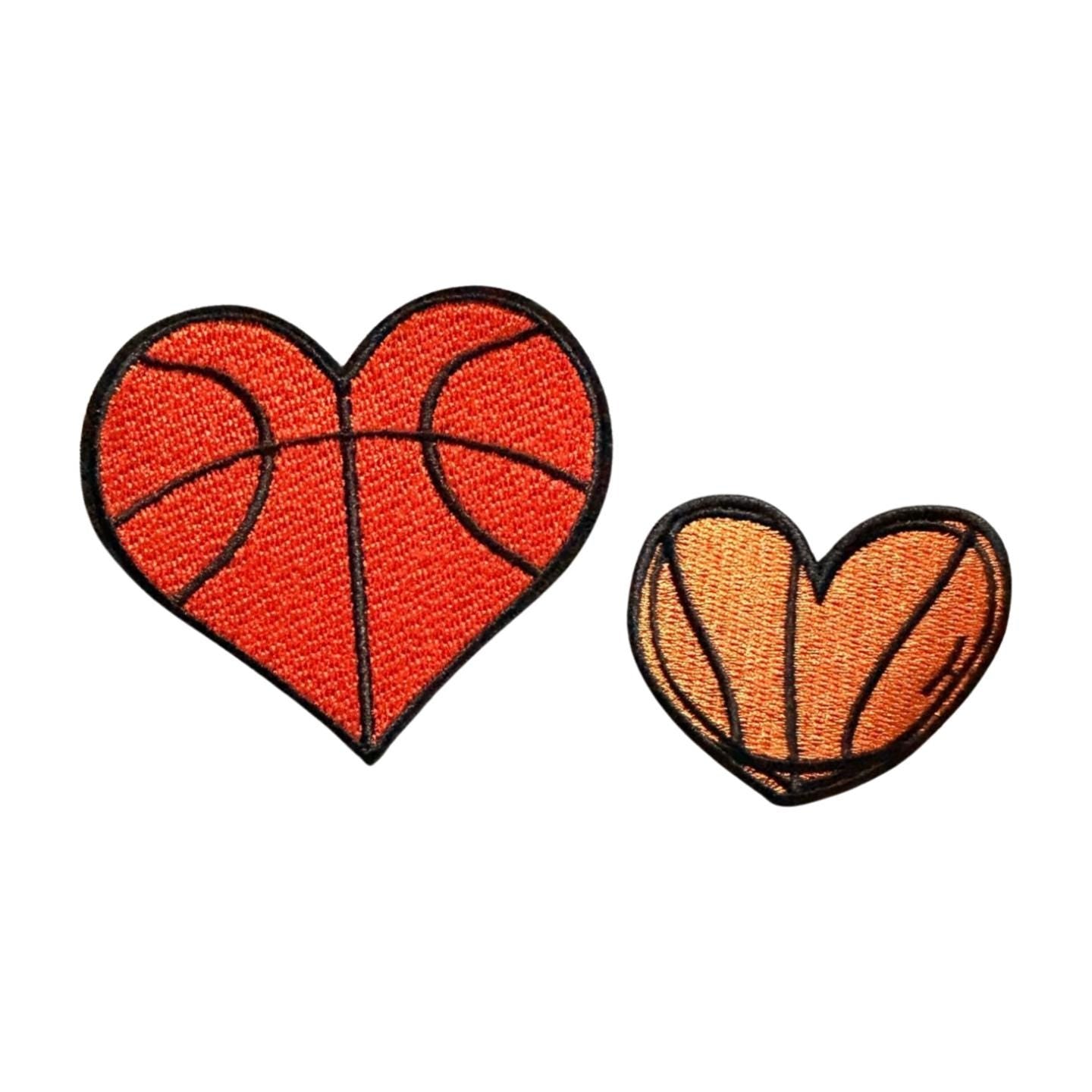 Basketball Iron On Patch: Embroidered Sports Patches