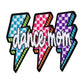 Dance Mom Custom Iron-On Embroidered Patch Applique
