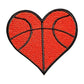 Basketball Iron On Patch: Embroidered Sports Patches