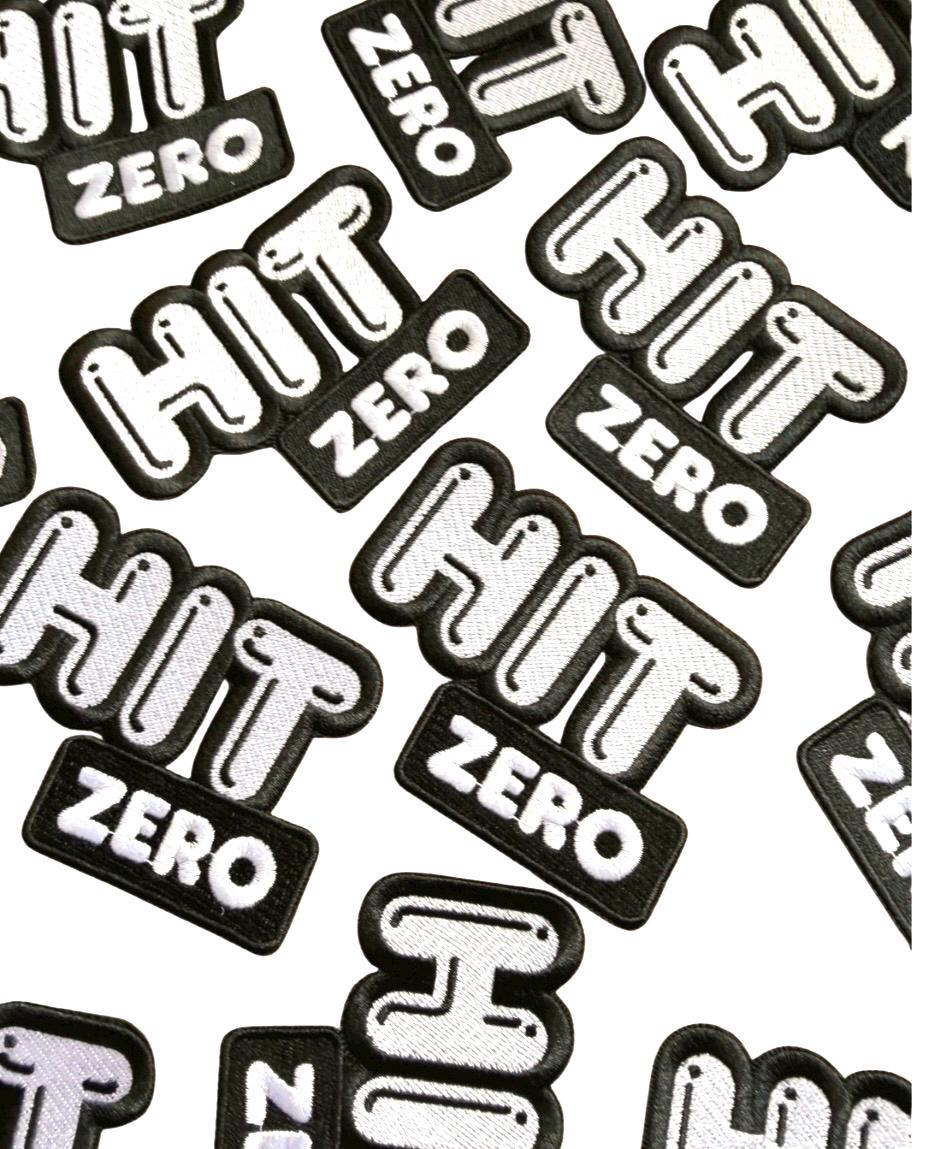 Cheer Patches, Hit Zero Applique
