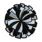 Pom Pom Patches, Black and White Cheer Appliques