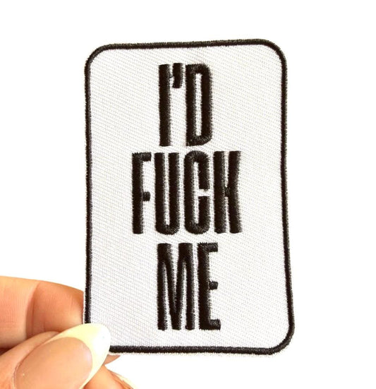 Adult Iron On Patch, Funny Embroidered Patch