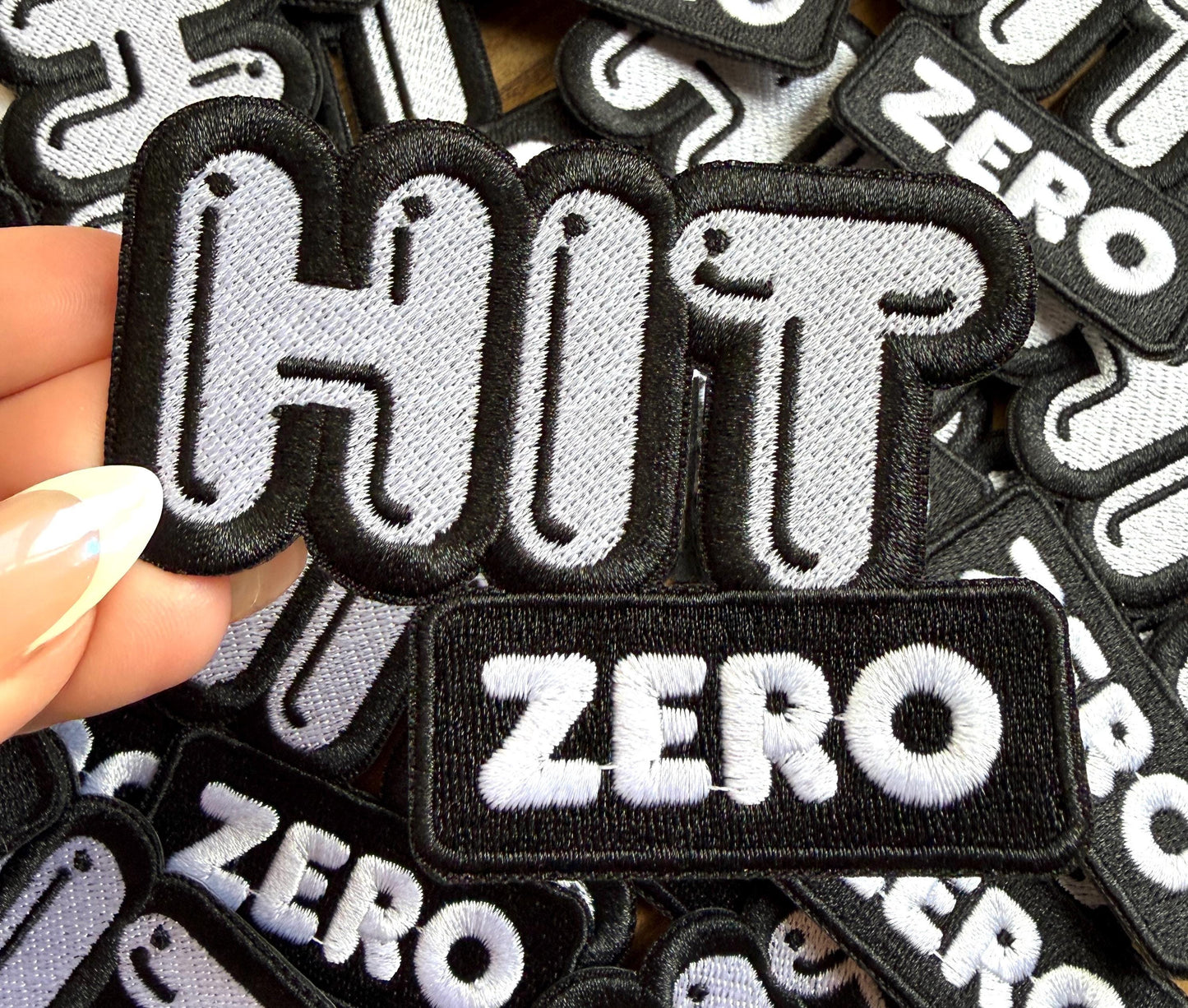 Cheer Patches, Hit Zero Applique