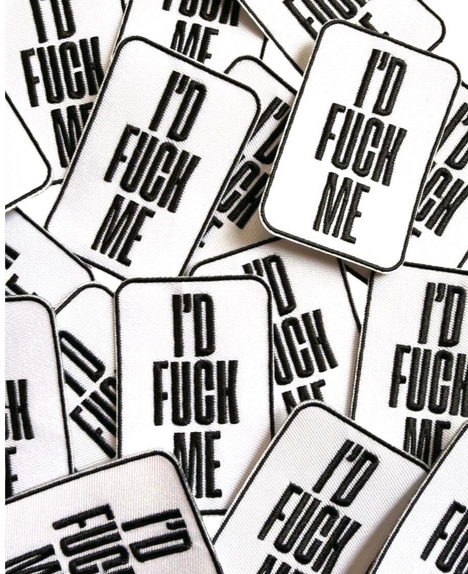 Adult Iron On Patch, Funny Embroidered Patch