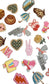Mini Patches, Embroidered Iron-On Tiny Patches, Patch Mystery Bundle