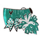 Large Cheer Patches, Sequin Megaphone Patch