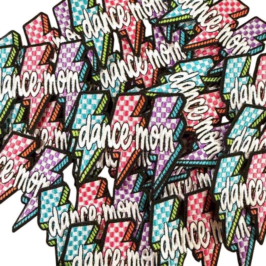 Dance Mom Custom Iron-On Embroidered Patch Applique