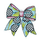 Embroidered Golf Bow Patch, Ladies Apparel Accent, DIY Craft Supply