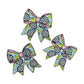 Embroidered Golf Bow Patch, Ladies Apparel Accent, DIY Craft Supply