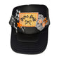 Black Game Day Embroidered Iron-On Patch: Sports Mom DIY