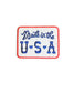 4th of July Patch, Made in the USA embroidered patch