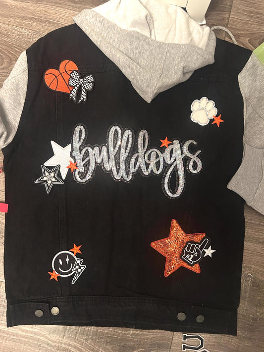 Brighton Bulldogs Custom Denim Jacket